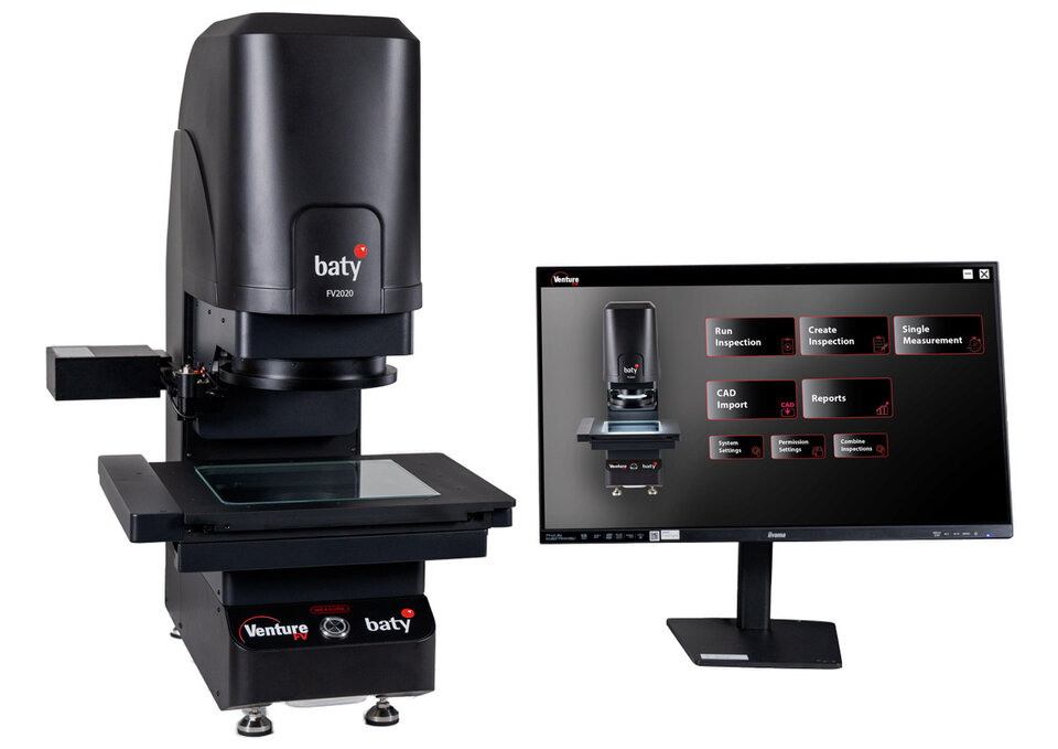 Máquina de medición instantánea por visión Baty Venture FV